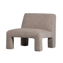 FOTEL TTL COVERED NATURAL    - CHAIRS, STOOLS